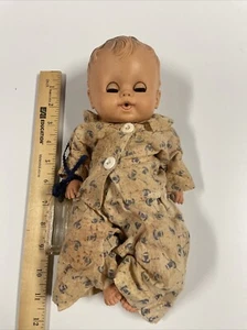 Vintage 1950er The Sun Rubber Co Baby Puppe Sunbabe Babee-Bee Ruthe Newton 12 Zoll USA - Bild 1 von 24