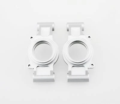 GDS Racing Rear Wheel Hub Carriers Silver for Traxxas X-MAXX 1/5 RC Truck (2pc) - Image 1 of 4
