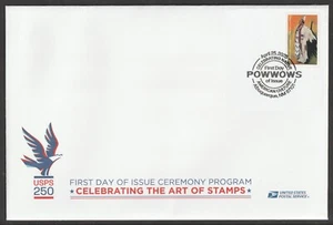 US 5979 Powwows Women’s Traditional Ceremony Program FDC 2025 - Picture 1 of 3