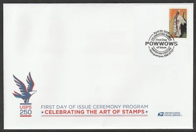 US 5979 Powwows Women’s Traditional Ceremony Program FDC 2025 - Image 1 of 3