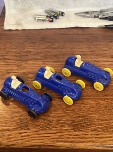 PYRO Vintage Plastic Soap Box Derby Toy Race Cars Lot Of 3 - Picture 1 of 6