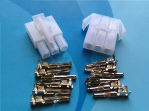 L6.2 Connector Male Female Terminals Pitch 6.2mm 10A 2P 3P 4P 6P Way For Auto - Picture 1 of 7