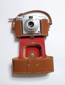 Ansco Memar Pronto analoge Vintage-Kamera 35 mm & Lederhülle - Bild 1 von 24