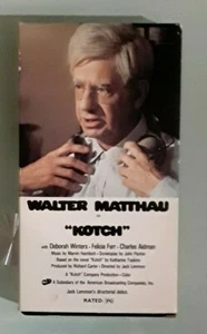 walter matthau KOTCH deborah winters VHS VIDEOTAPE magnetic video - Picture 1 of 3