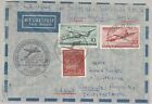 1956 Air Mail German Democratic Republik-Moscau/Russia+10+20Pf+20Pf Olympic-F980