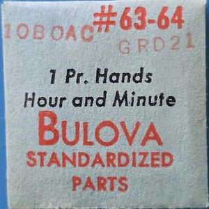 Bulova Cal. 10BOAC Minute and Hour Hands NOS - Picture 1 of 1