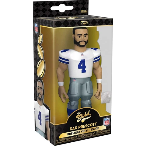 DAK PRESCOTT Funko Gold 5" Vinyl Figure DALLAS COWBOYS Cover