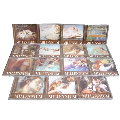 Classical Masterpieces of the Millennium CD Set - 15 Pcs - 1999 Delta Entertain Foto 1 de 4