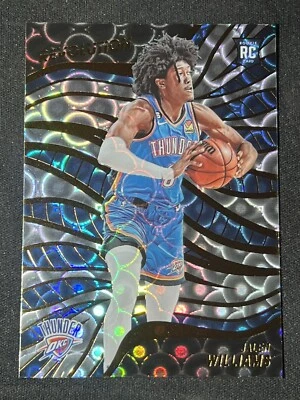 2022-23 Panini Revolution Jalen Williams Groove Parallel Rookie #124 RC Thunder - Image 1 of 2