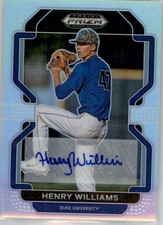 2022 Panini Prizm Draft Picks Baseball SILVER Autograph Cards Pick From List