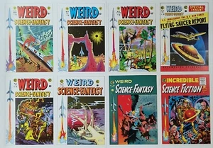 EC COMICS WEIRD SCIENCE-FANTASY 13 Print Portfolio Frazetta Wood Cochran  - Picture 1 of 18