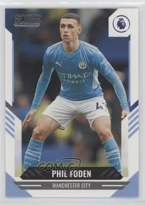 2021-22 Panini Score Premier League Phil Foden #9 - Image 1 of 2