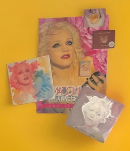 MADONNA HOLOGRAM UK BEDTIME STORY 12" VINYL & CDs POSTER US CASSETTE & MORE 1995 - Picture 1 of 12