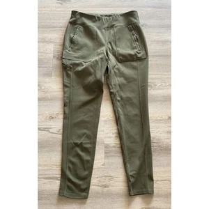 Ridgecut Toughwear Women’s Pants Olive Green Legging Zip Size Medium Hiking - Picture 1 of 8