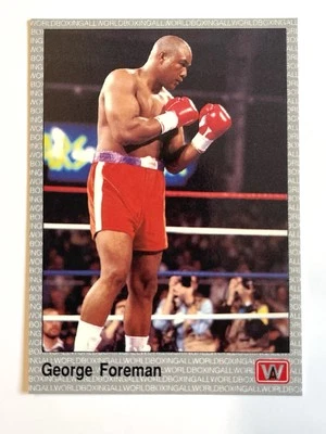 GEORGE FOREMAN (Marshall, Texas) Boxing 1991 All World AW Sports Card #16 - Image 1 of 4