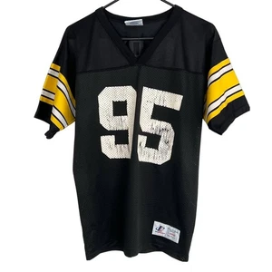 VINTAGE LOGO ATHLETIC PITTSBURGH STEELERS GREG LLOYD JERSEY YOUTH SIZE LARGE - Picture 1 of 5