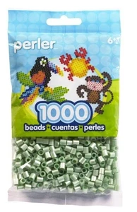 PRL15102 - Perler Beads - 1000pc pack - Pearl Green - Picture 1 of 1