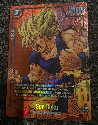 Son Goku FP-034 PR* Dragon Ball Manga 40th Anniversary Limited Fusion World NM/M - Image 1 of 4