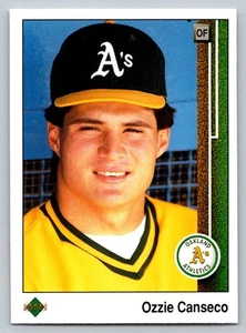 1989 Upper Deck #756 Ozzie Canseco Oakland Athletics - Foto 1 di 2