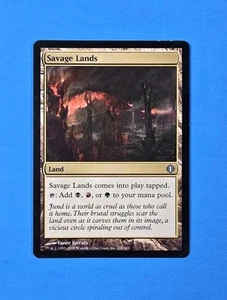 1x Savage Lands Shards Of Alara 2008 ALA Mtg Magic Gathering Card Land Mana 228 - Picture 1 of 2