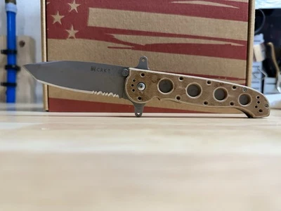 CRKT Carson M16-14ZSF Tanto Flipper Knife Desert Tan (3.875" Bead Blast) - Image 1 of 4