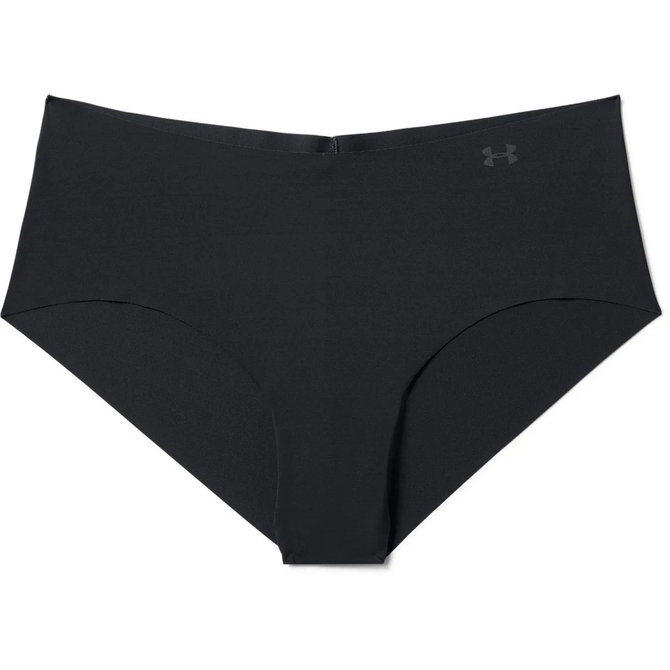 Under Armour 1325616 Mujer UA Pure Stretch Hipsters (Paquete de 3), Negro, X-Pequeño Foto 1 de 1
