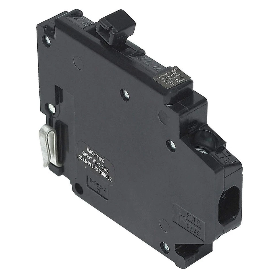 Disyuntor Challenger UBITBA130L, 30A, enchufe, 120 V, 1 P 15F782 Foto 1 de 1