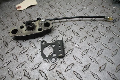 06-11 KAWASAKI NINJA ZX14 REAR PASSENGER SEAT LATCH LOCK ASSEMBLY cable  - Image 1 of 4