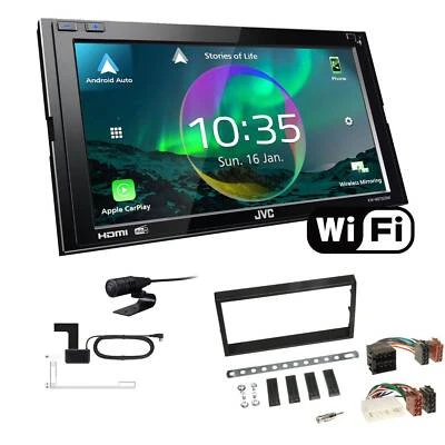 JVC Autoradio WiFi Apple CarPlay Android Auto für Ssangyong Actyon schwarz - Bild 1 von 4