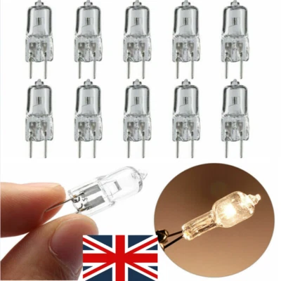 10Pcs G4 Halogen Bulbs Capsule Lamps Light Lamp 10W Watt 12V Volt 2-Pin UK - Image 1 of 4