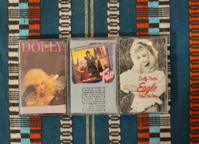 D. Parton - Rainbow/Trio/Eagle...(Cass, Album) Columbia Can/US Like New Used NM  - Image 1 of 2