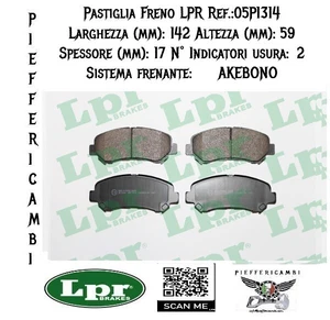 Pastiglie freno per ALFA ROMEO 145/146/GTV/Spider, FIAT Punto 176, LANCIA Delta - Imagen 1 de 1
