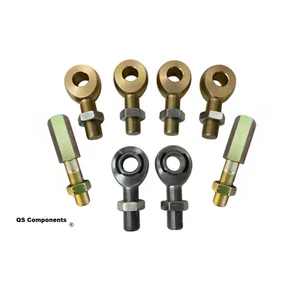 Ladder Bar Rod End Kit (5/8 Chromoly Front) (5/8 Solid Rear) 5/8 M To F Adjuster - Picture 1 of 6
