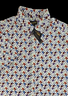 Daniel Cremieux Premium Denim Shirt 4XB Mens - Image 1 of 4