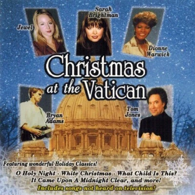 Christmas At The Vatican CD *NEW Out of Print Jewell Tom Jones Bravb Bryan Adams - Image 1 of 3