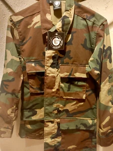 NWT PROPPER Genuine Gear BDU Small Reg Blouse Woodland Camo - Picture 1 of 5