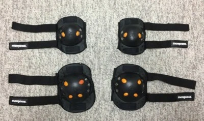 Mongoose MG506-3 BMX Bike Gel Knee and Elbow Pads for kids 8-14 - Image 1 of 2