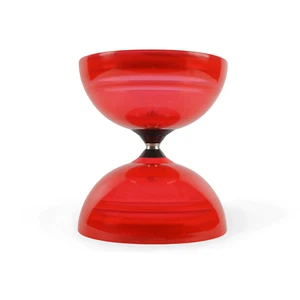 SUNDIA Shining Series - Professional Triple Bearing Diabolo - Crystal/Red - Bild 1 von 6