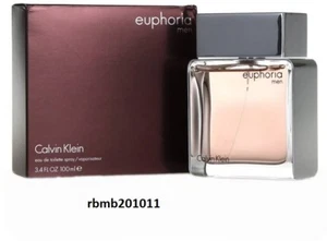 Calvin Klein Euphoria Perfume for Men * 3.3 oz 100 ML Eau De Toilette New SEALED - Picture 1 of 1