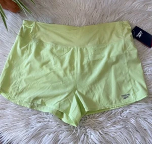 Nuevo corto Reebok verde ajustado talla 2XL para mujer - Imagen 1 de 8