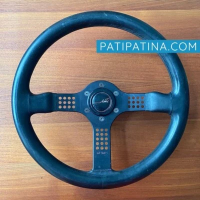 Vintage MOMO CAVALLINO 3 steering wheel 350mm Lenkrad Volante dish Ferrari - Bild 1 von 4