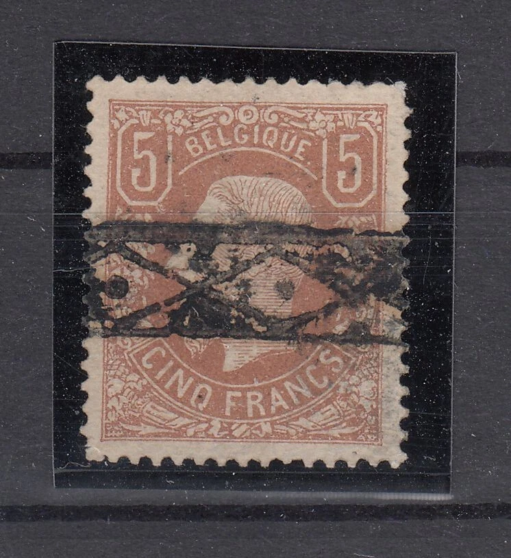 QZ25062/ BELGIUM – LEOPOLD I – MI # 34 Aa USED – CV 700 $ - Image 1 of 2