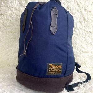 Filson Small Pack Backpack Navy Blue W:26.5cm H:39cm D:19.5cm unisex Japan