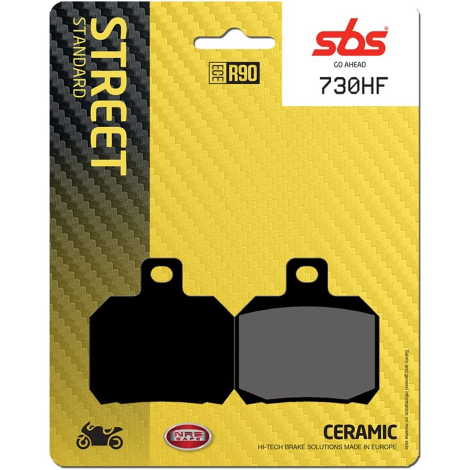 Brake pad brake shoes SBS 730HF front left for Aprilia SL ETV Tuono RSV RSV4 B - Image 1 of 1