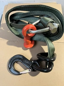 MOD Army Ratchet Strap Set MOD Span Set Trailer HGV Heavy Duty Load Tie Down - Picture 1 of 14