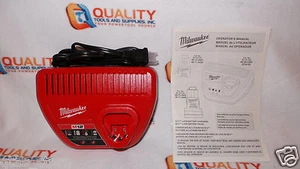 New Milwaukee 48-59-2401 M12 Li-Ion 12V Battery Charger 12 Volt - Picture 1 of 3