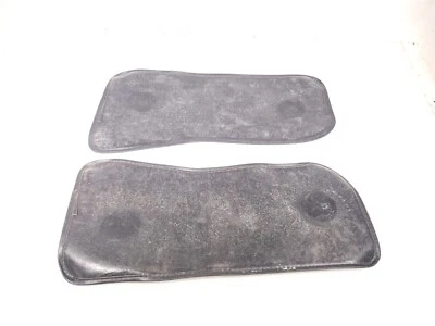 Par de almohadillas de alfombrilla izquierda y derecha Honda Goldwing GL1200 1986 envío gratuito Foto 1 de 4