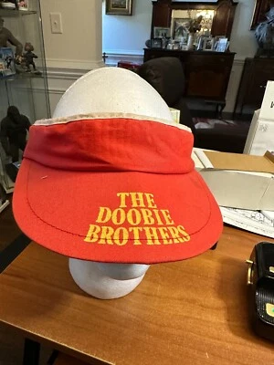 Vintage Doobie Brothers Visor Rock music concert memorabilia - Image 1 of 4