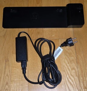 HP 2013 UltraSlim Docking Station D9Y32AA inklusive Netzteil PPP009C / 65Watt - Bild 1 von 6