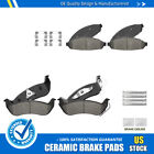 Front Rear Ceramic Brake Pads for 2003-11 Crown Victoria Town Car Grand Marquis